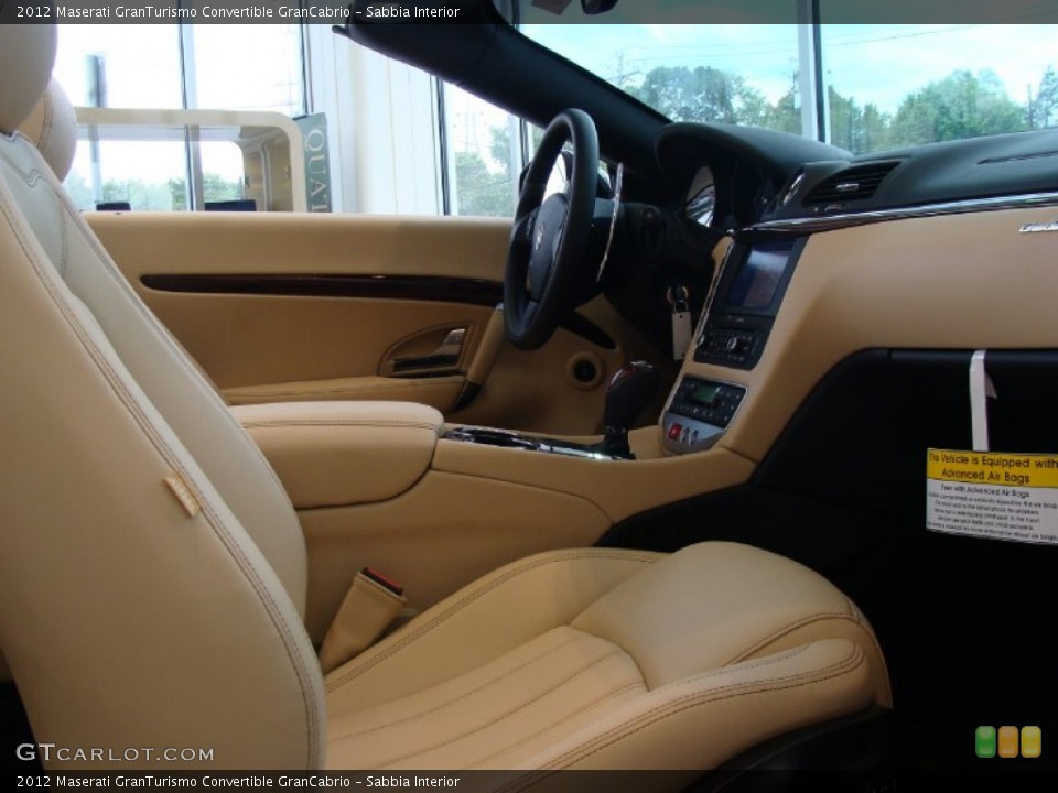 Sabbia Interior Photo for the 2012 Maserati GranTurismo Convertible GranCabrio #54801553