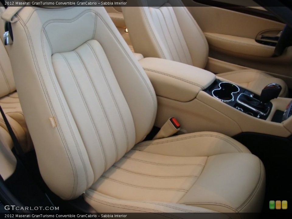 Sabbia Interior Photo for the 2012 Maserati GranTurismo Convertible GranCabrio #54801571