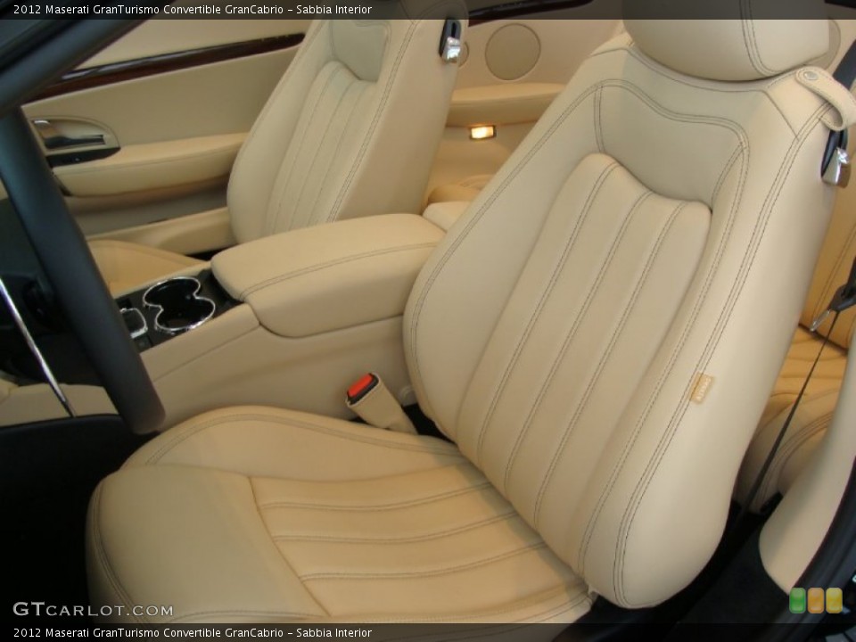 Sabbia Interior Photo for the 2012 Maserati GranTurismo Convertible GranCabrio #54801607