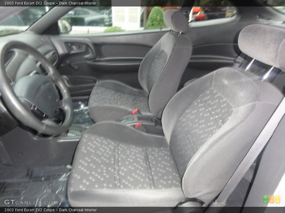 Dark Charcoal Interior Photo for the 2003 Ford Escort ZX2 Coupe #54803570