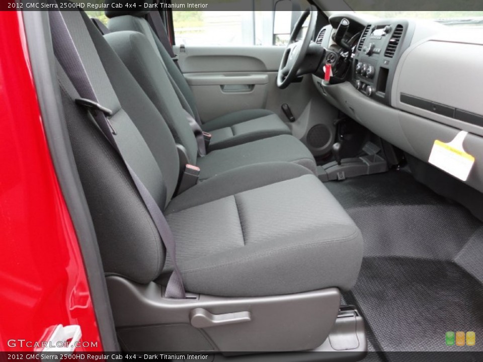 Dark Titanium Interior Photo for the 2012 GMC Sierra 2500HD Regular Cab 4x4 #54807040