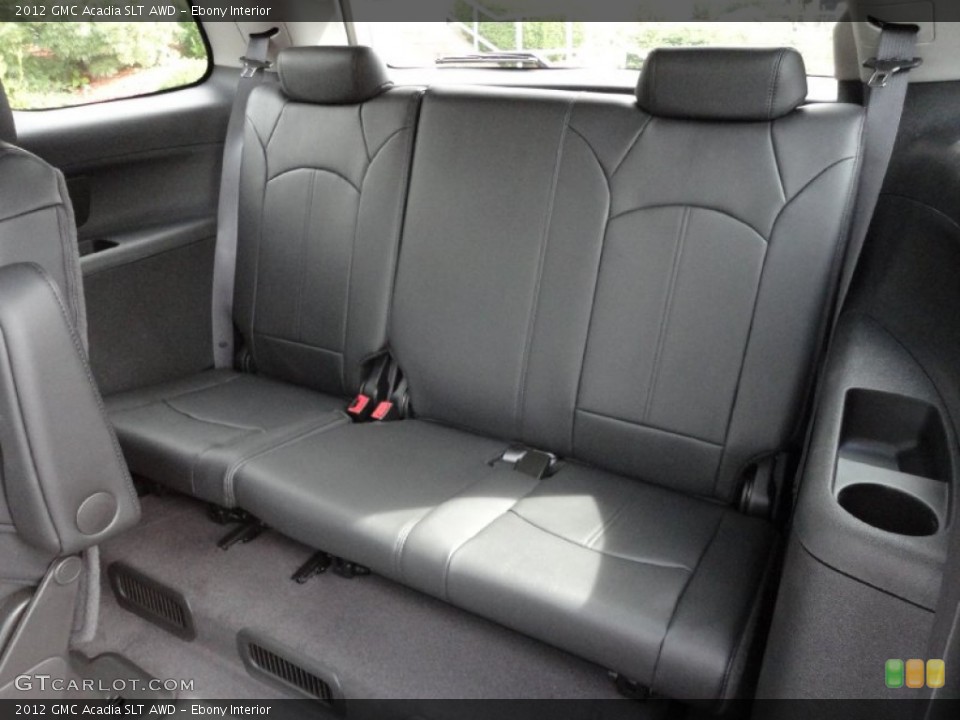 Ebony Interior Photo for the 2012 GMC Acadia SLT AWD #54808024