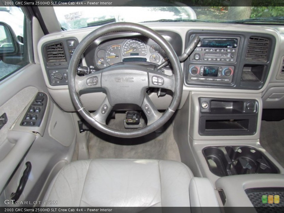 Pewter Interior Dashboard for the 2003 GMC Sierra 2500HD SLT Crew Cab 4x4 #54808879