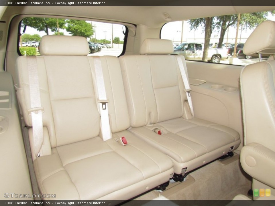 Cocoa/Light Cashmere Interior Photo for the 2008 Cadillac Escalade ESV #54809110