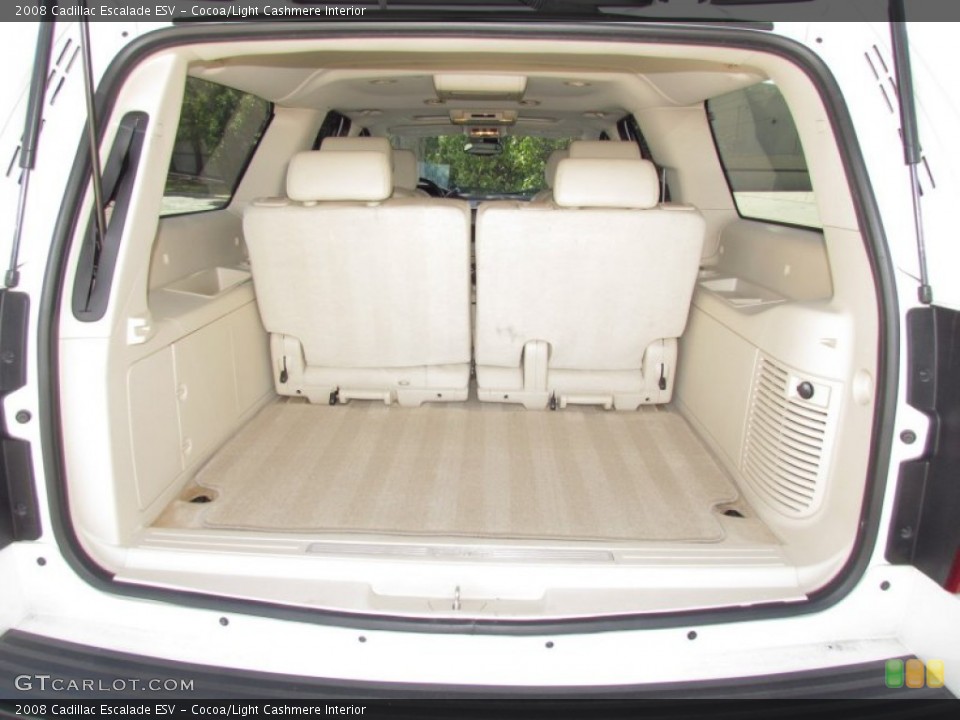 Cocoa/Light Cashmere Interior Trunk for the 2008 Cadillac Escalade ESV #54809137