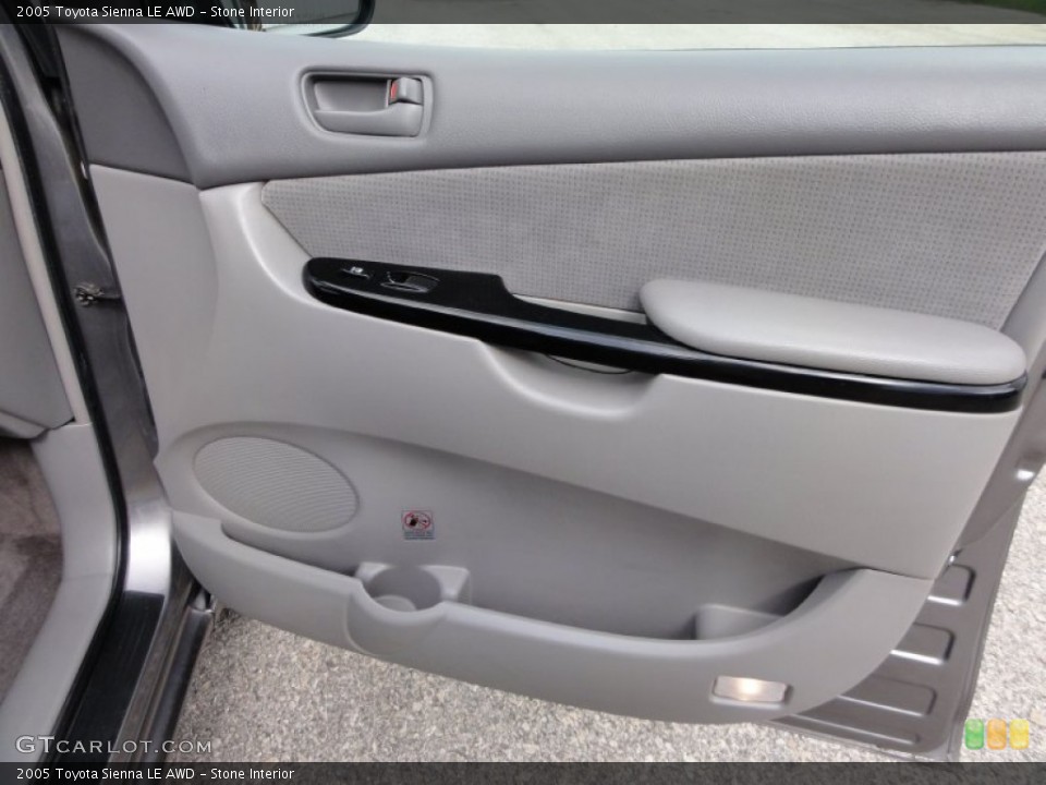Stone Interior Door Panel for the 2005 Toyota Sienna LE AWD #54809941