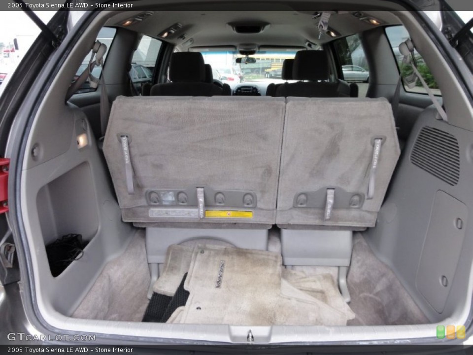 Stone Interior Trunk for the 2005 Toyota Sienna LE AWD #54809992