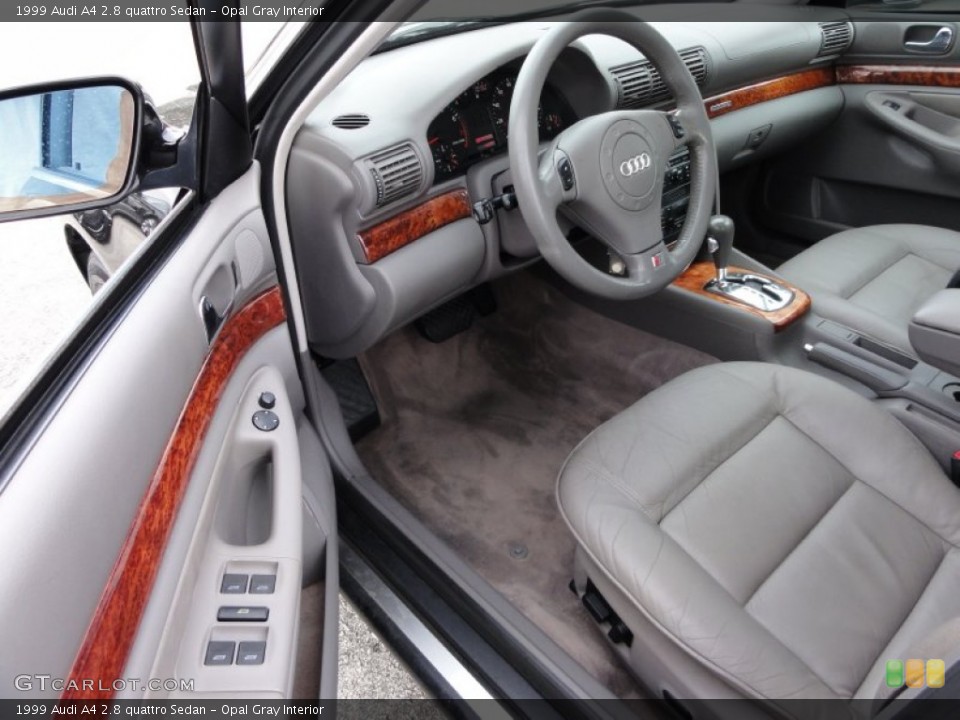 Opal Gray Interior Photo for the 1999 Audi A4 2.8 quattro Sedan #54810628
