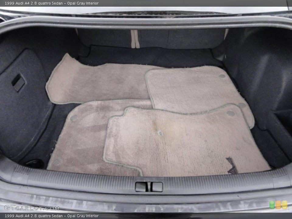 Opal Gray Interior Trunk for the 1999 Audi A4 2.8 quattro Sedan #54810790