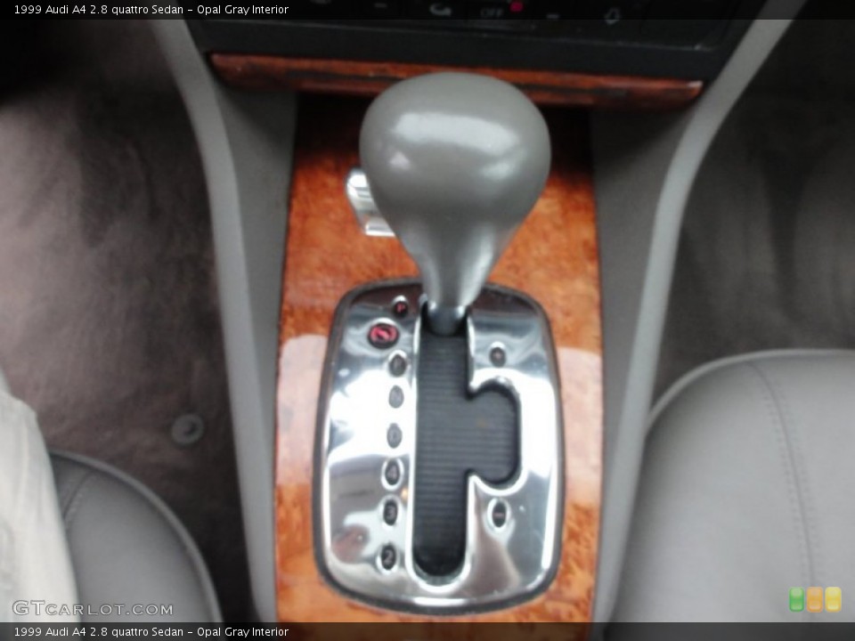 Opal Gray Interior Transmission for the 1999 Audi A4 2.8 quattro Sedan #54810908