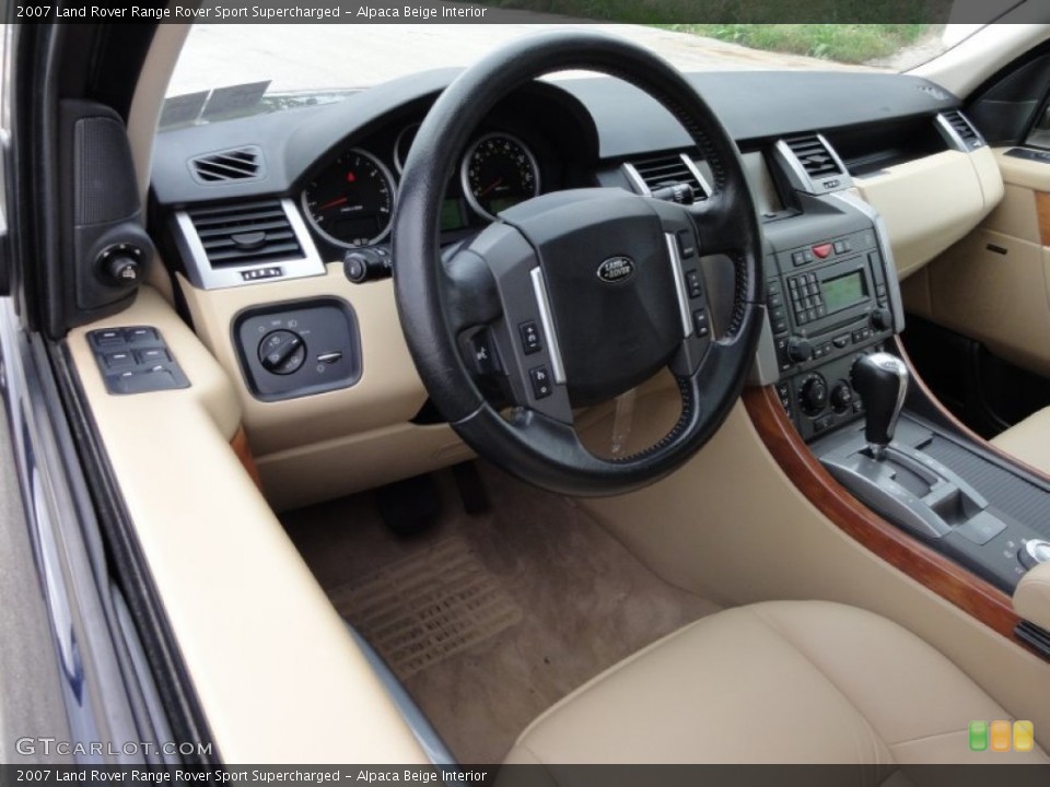 Alpaca Beige Interior Photo for the 2007 Land Rover Range Rover Sport Supercharged #54812029