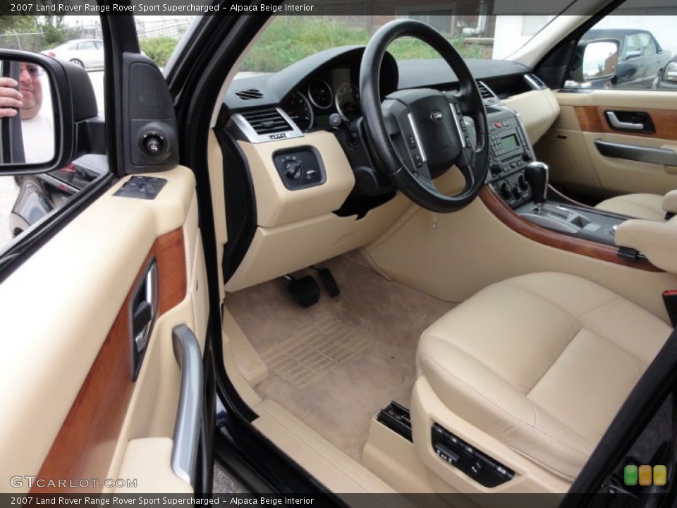 Alpaca Beige Interior Photo for the 2007 Land Rover Range Rover Sport Supercharged #54812038