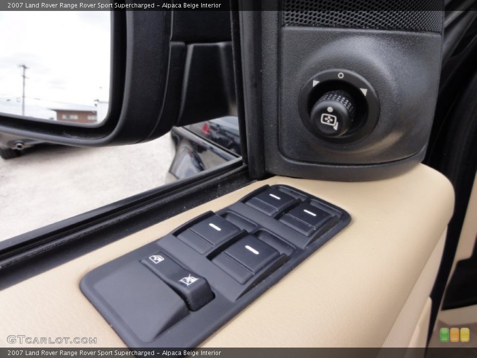 Alpaca Beige Interior Controls for the 2007 Land Rover Range Rover Sport Supercharged #54812053