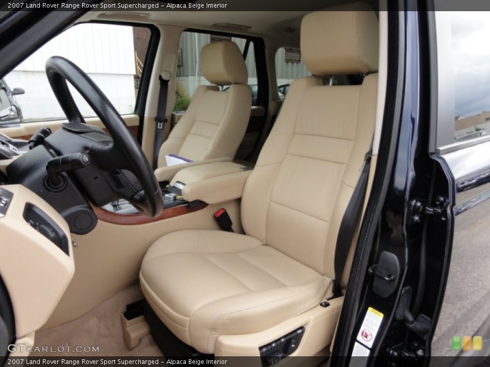Alpaca Beige Interior Photo for the 2007 Land Rover Range Rover Sport Supercharged #54812071