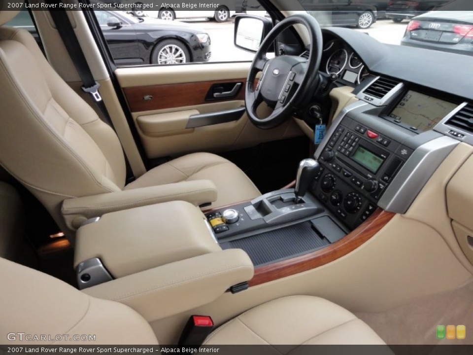 Alpaca Beige Interior Photo for the 2007 Land Rover Range Rover Sport Supercharged #54812092