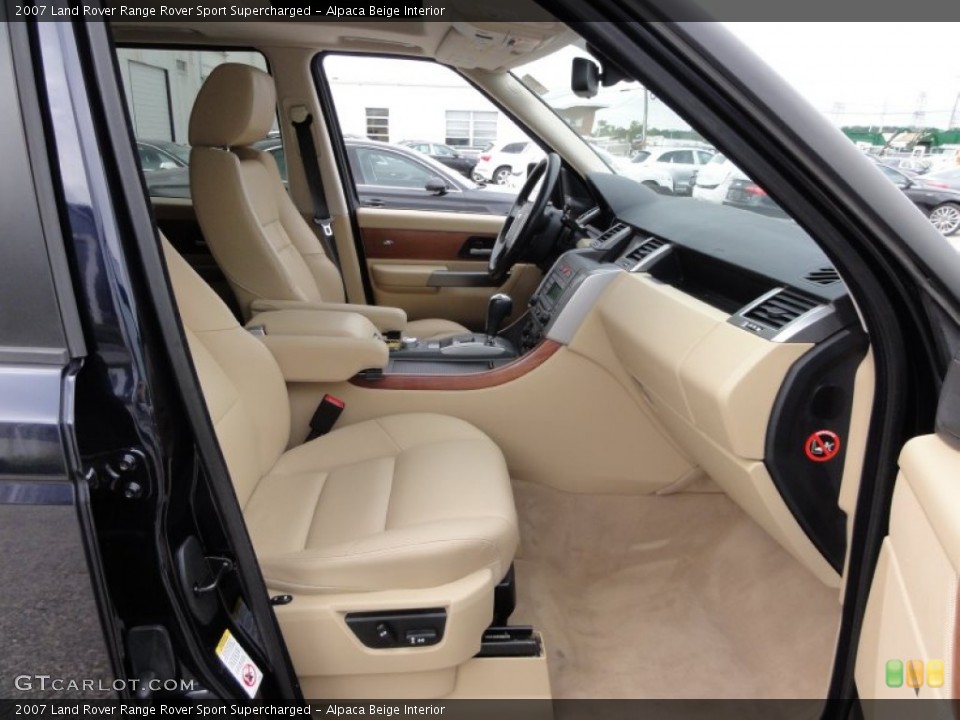 Alpaca Beige Interior Photo for the 2007 Land Rover Range Rover Sport Supercharged #54812101