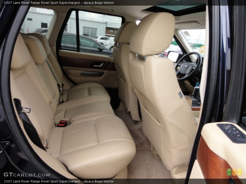 Alpaca Beige Interior Photo for the 2007 Land Rover Range Rover Sport Supercharged #54812146