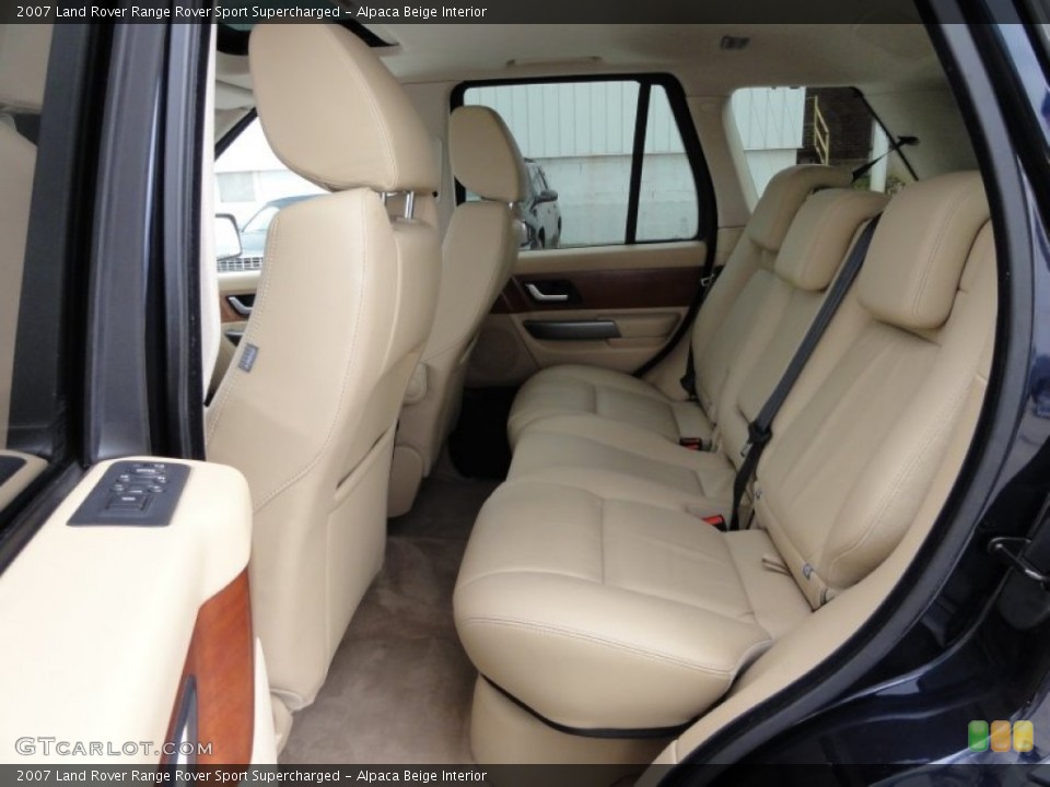 Alpaca Beige Interior Photo for the 2007 Land Rover Range Rover Sport Supercharged #54812167
