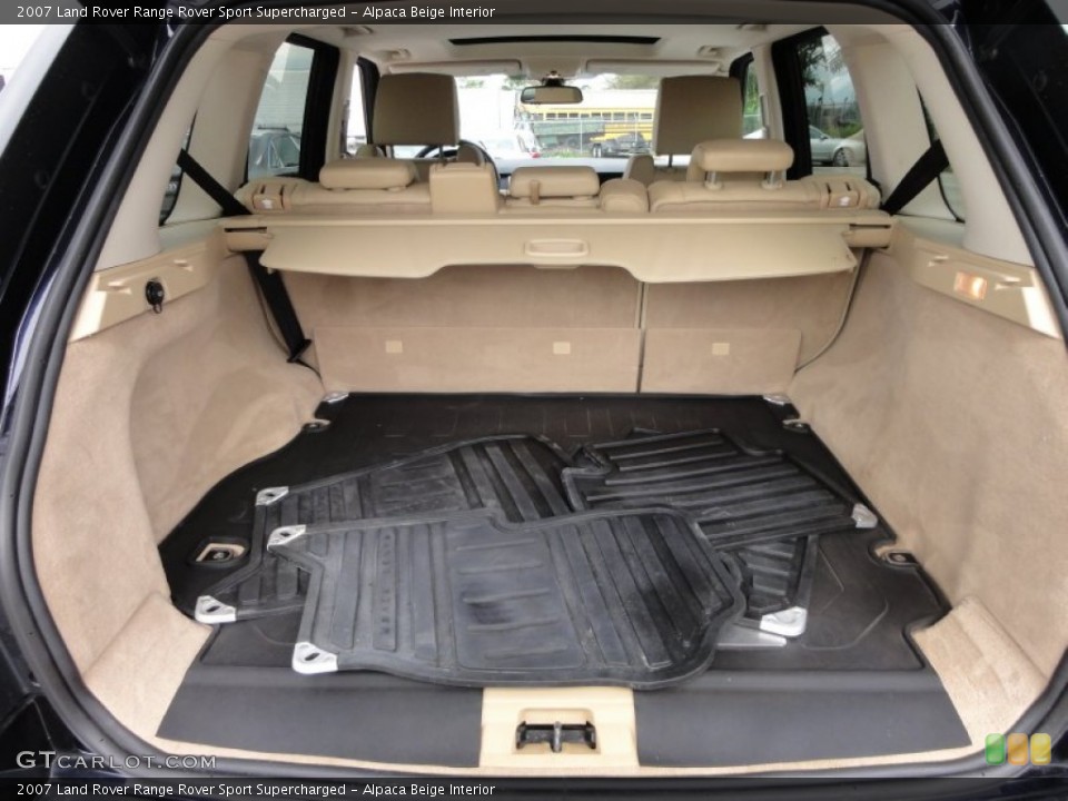 Alpaca Beige Interior Trunk for the 2007 Land Rover Range Rover Sport Supercharged #54812203