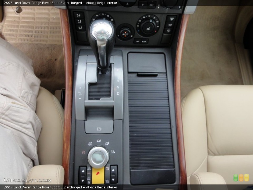 Alpaca Beige Interior Transmission for the 2007 Land Rover Range Rover Sport Supercharged #54812329