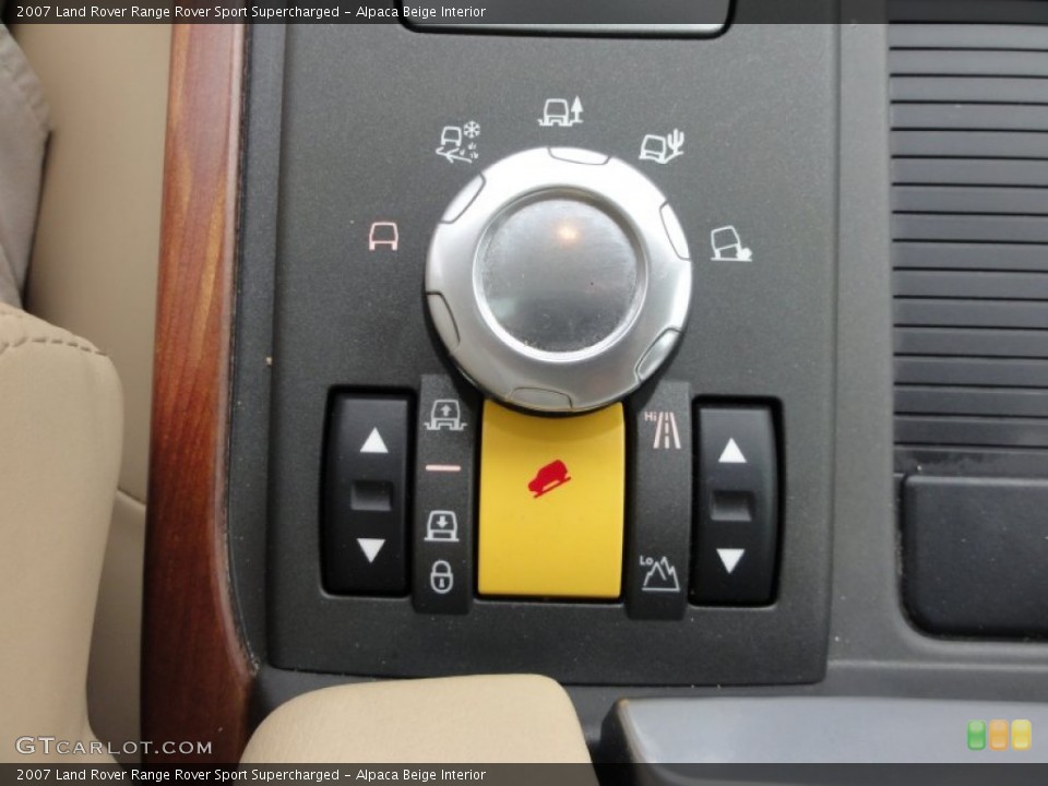 Alpaca Beige Interior Controls for the 2007 Land Rover Range Rover Sport Supercharged #54812338