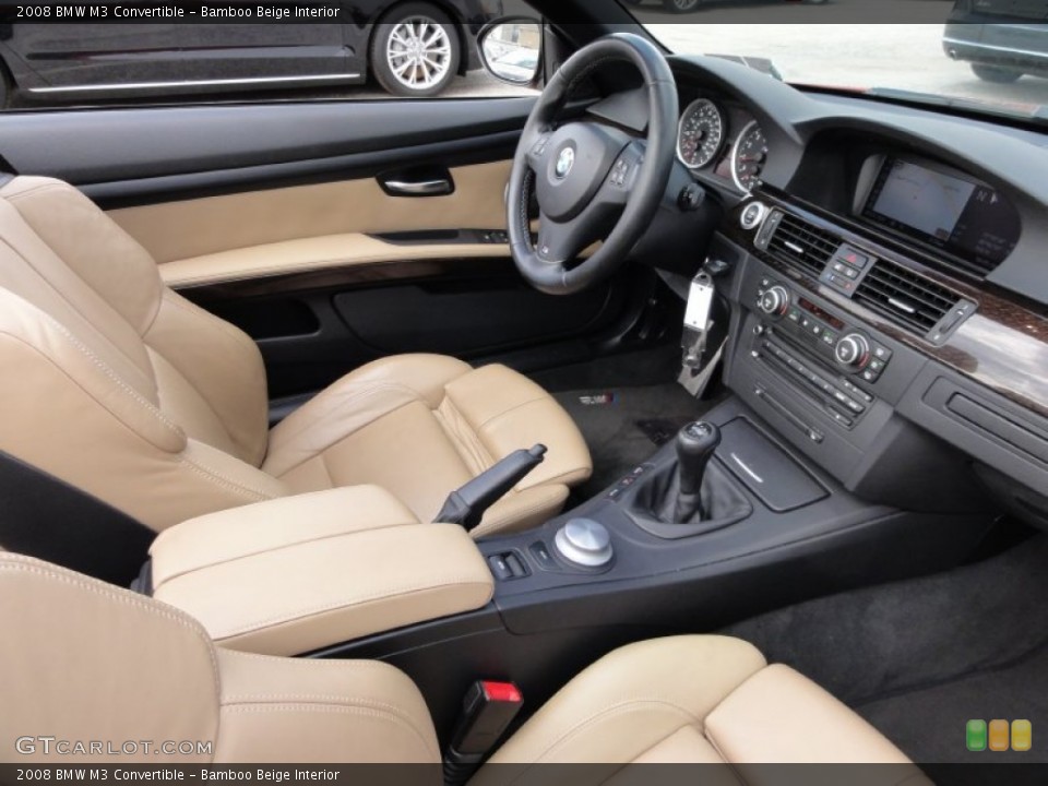 Bamboo Beige Interior Photo for the 2008 BMW M3 Convertible #54812581