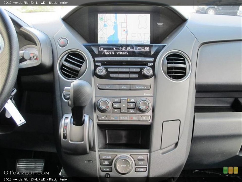 Black Interior Controls for the 2012 Honda Pilot EX-L 4WD #54813532