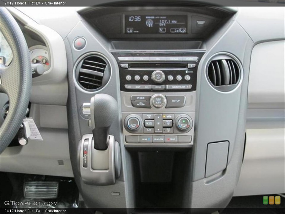 Gray Interior Controls for the 2012 Honda Pilot EX #54813718