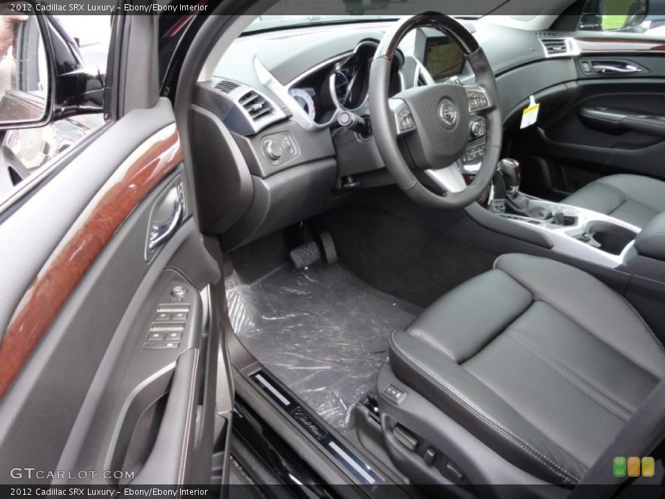 Ebony/Ebony Interior Photo for the 2012 Cadillac SRX Luxury #54813814