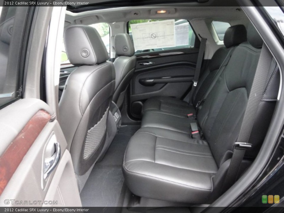 Ebony/Ebony Interior Photo for the 2012 Cadillac SRX Luxury #54813823