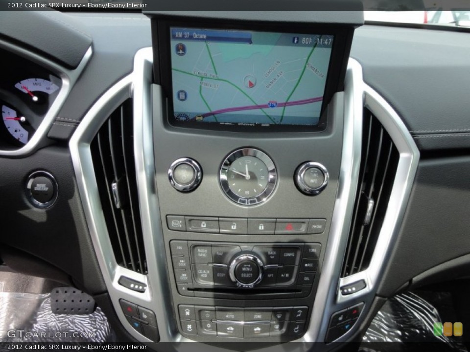 Ebony/Ebony Interior Navigation for the 2012 Cadillac SRX Luxury #54813867