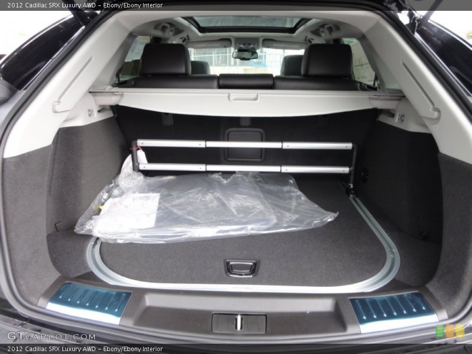 Ebony/Ebony Interior Trunk for the 2012 Cadillac SRX Luxury AWD #54814495