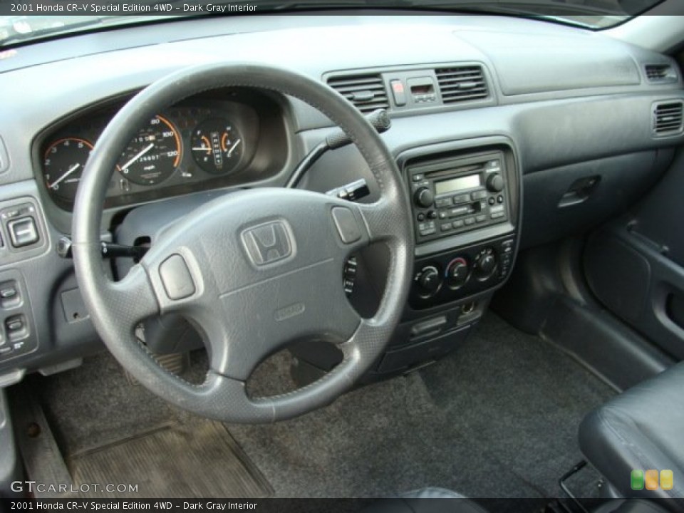 Dark Gray Interior Dashboard for the 2001 Honda CR-V Special Edition 4WD #54816625