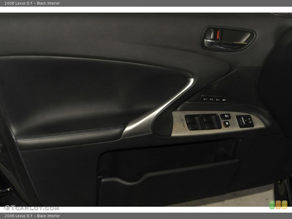 Black Interior Door Panel for the 2008 Lexus IS F #54817027
