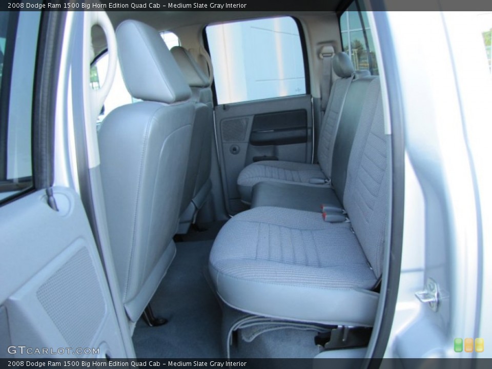 Medium Slate Gray Interior Photo for the 2008 Dodge Ram 1500 Big Horn Edition Quad Cab #54818647