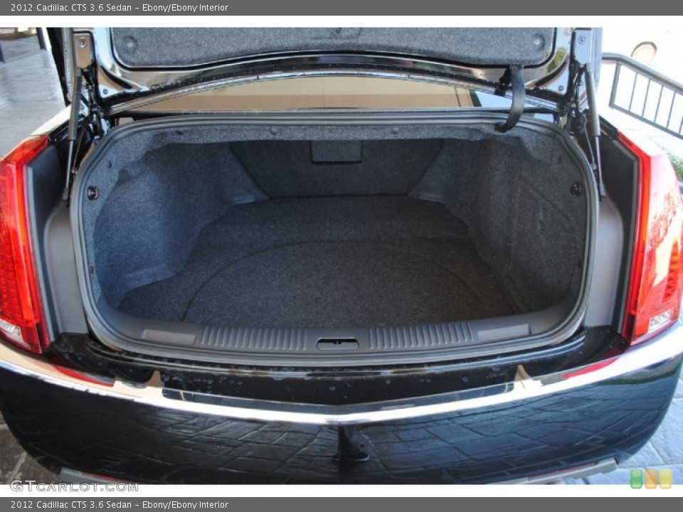 Ebony/Ebony Interior Trunk for the 2012 Cadillac CTS 3.6 Sedan #54819856