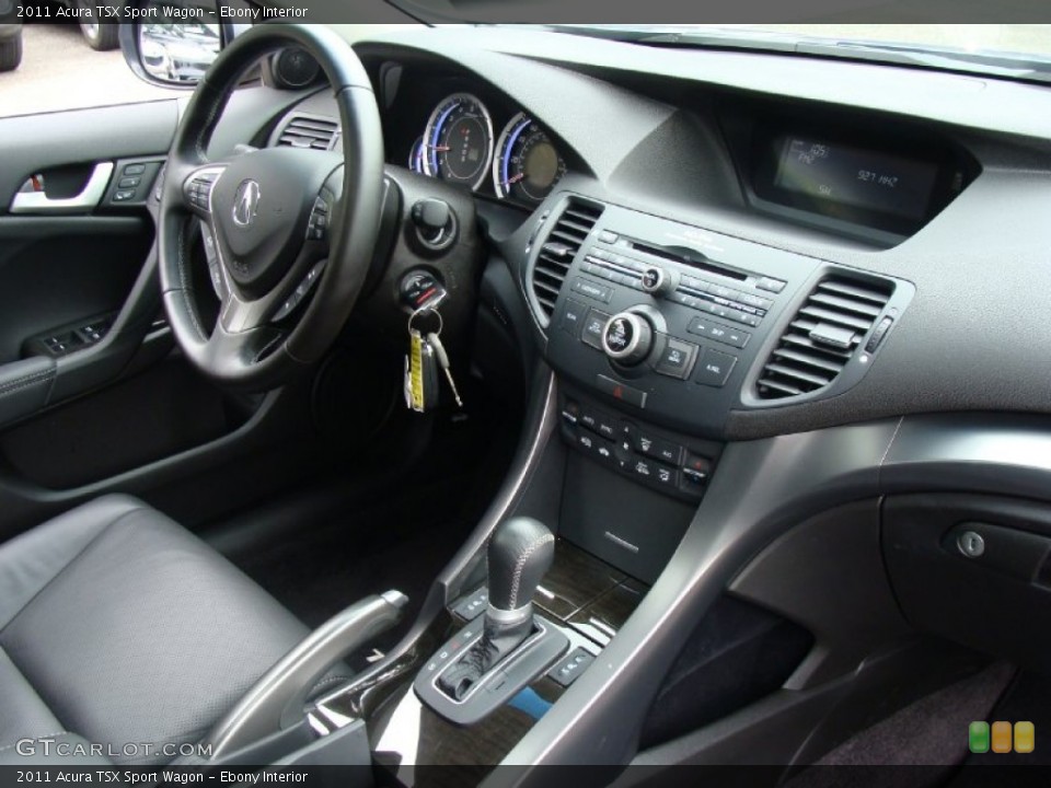 Ebony Interior Dashboard for the 2011 Acura TSX Sport Wagon #54819895