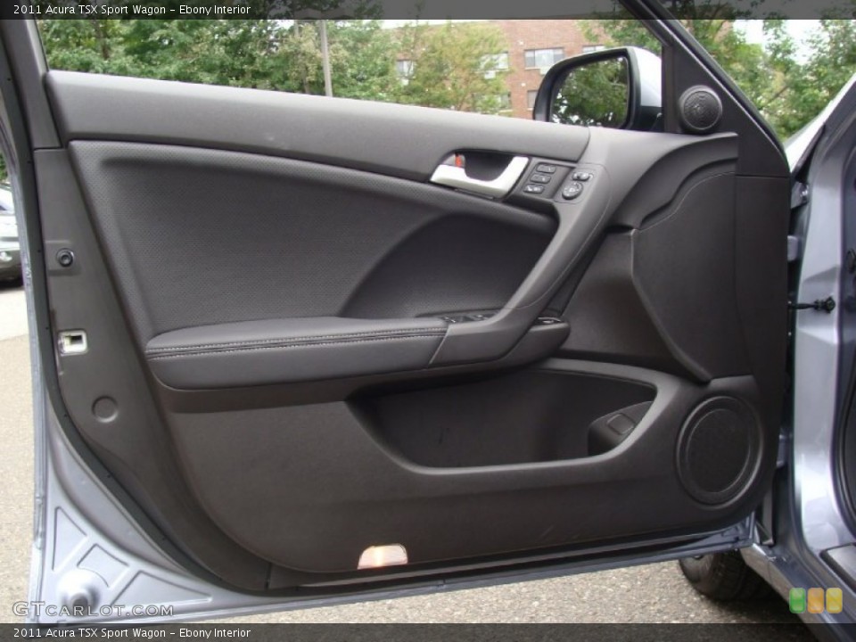 Ebony Interior Door Panel for the 2011 Acura TSX Sport Wagon #54819928