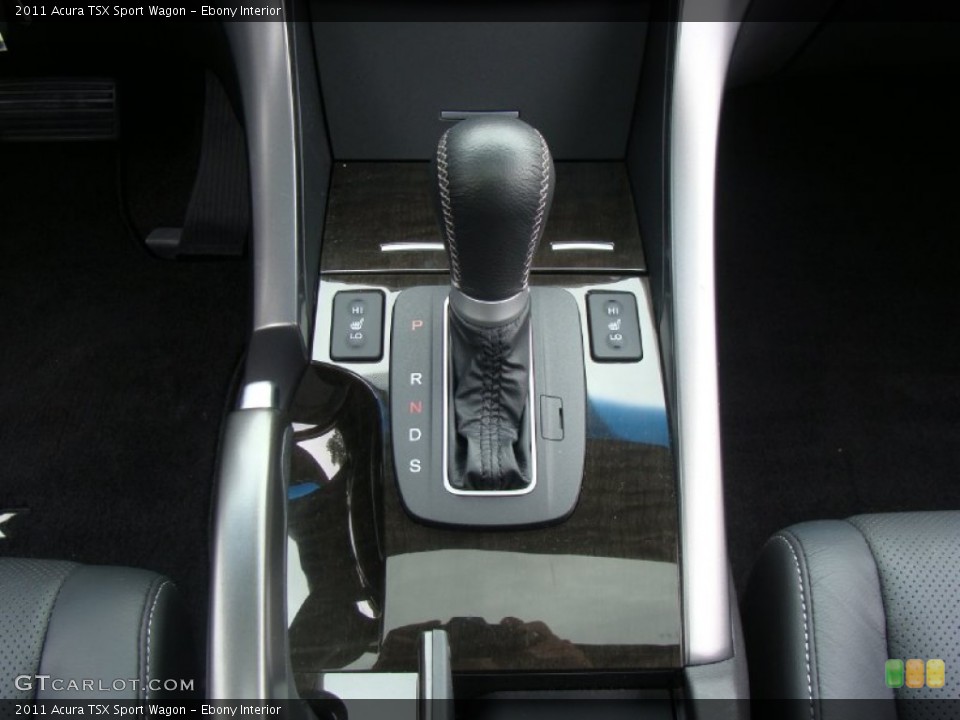 Ebony Interior Transmission for the 2011 Acura TSX Sport Wagon #54819997