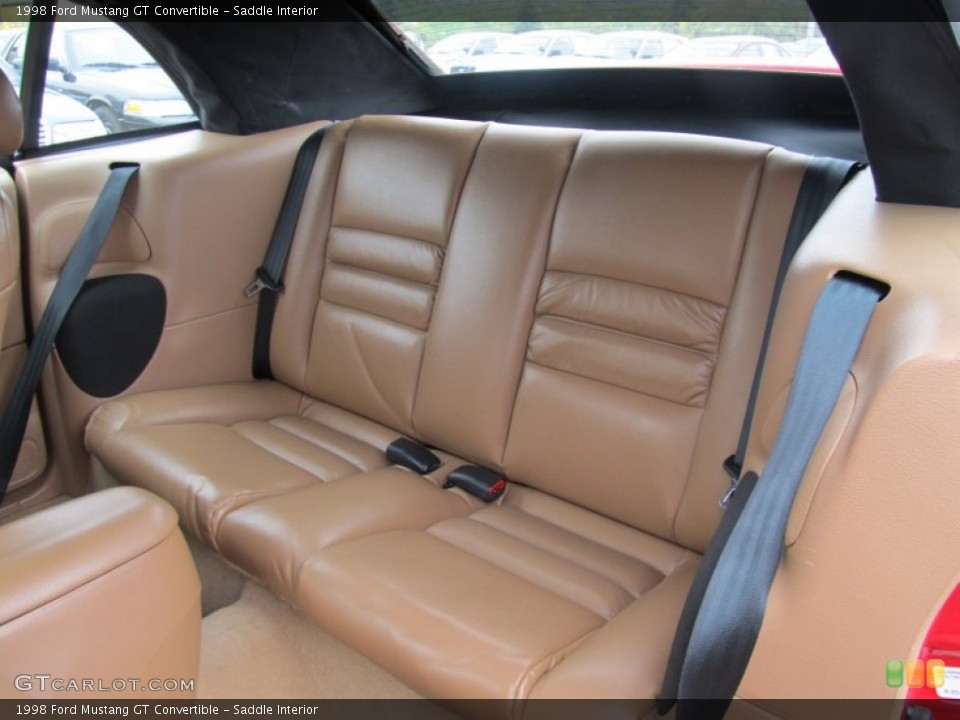 Saddle Interior Photo For The 1998 Ford Mustang Gt
