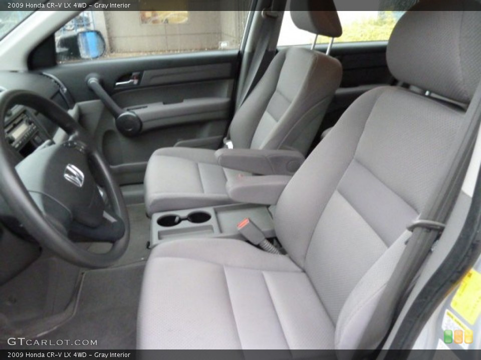 Gray Interior Photo for the 2009 Honda CR-V LX 4WD #54826810