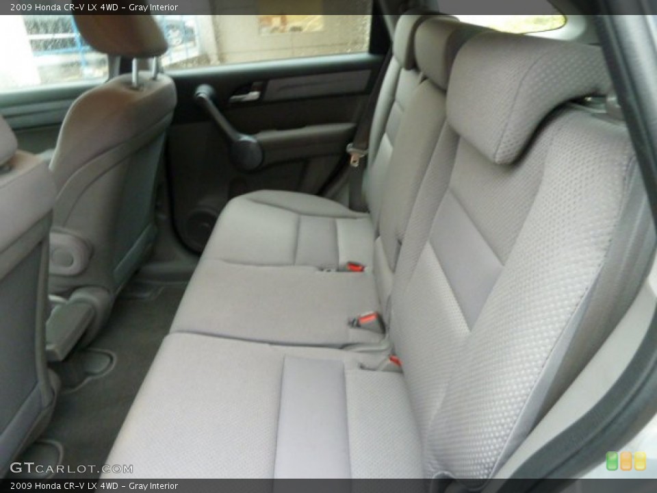 Gray Interior Rear Seat for the 2009 Honda CR-V LX 4WD #54826819