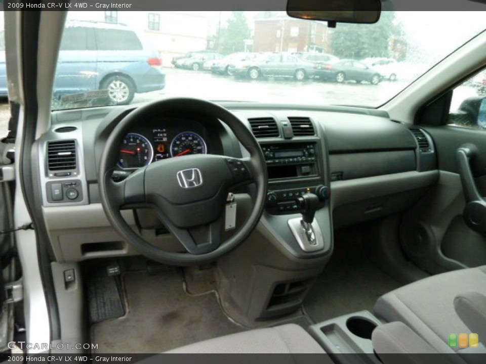 Gray Interior Prime Interior for the 2009 Honda CR-V LX 4WD #54826864