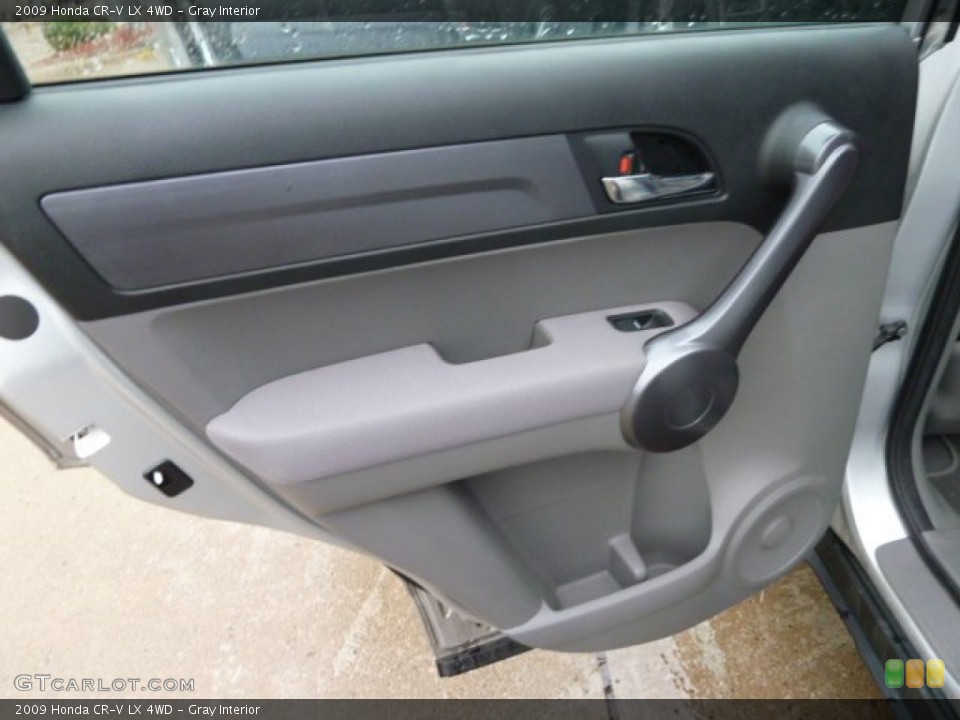 Gray Interior Door Panel for the 2009 Honda CR-V LX 4WD #54826872