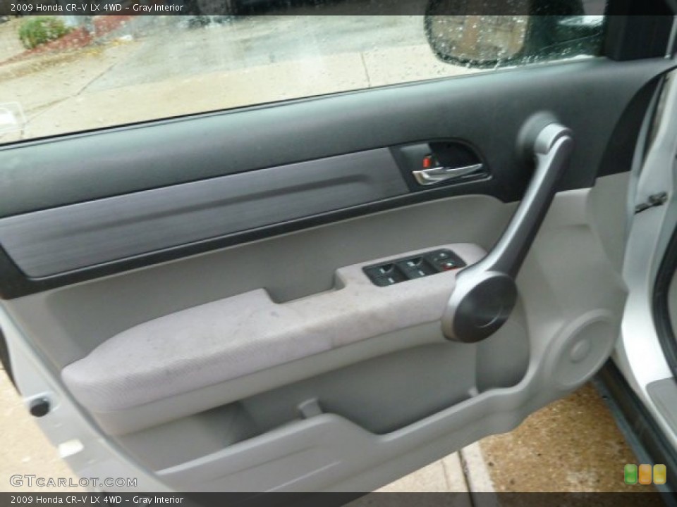 Gray Interior Door Panel for the 2009 Honda CR-V LX 4WD #54826879