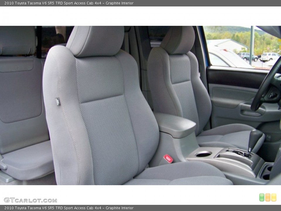 Graphite Interior Photo for the 2010 Toyota Tacoma V6 SR5 TRD Sport Access Cab 4x4 #54828280