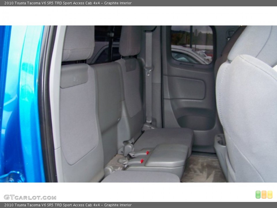 Graphite Interior Photo for the 2010 Toyota Tacoma V6 SR5 TRD Sport Access Cab 4x4 #54828298