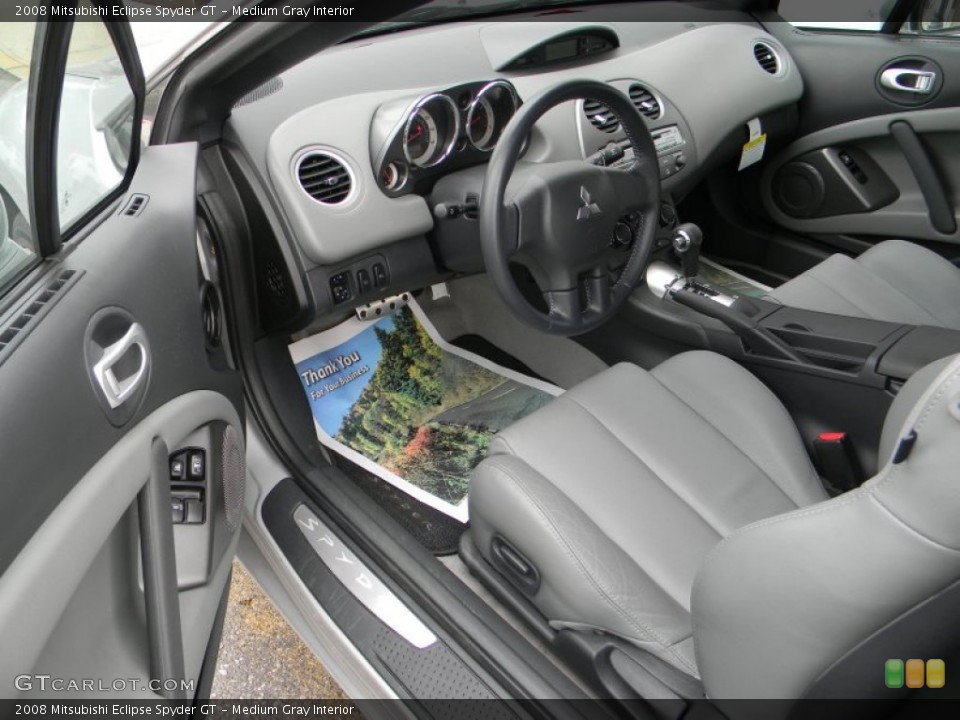 Medium Gray Interior Photo for the 2008 Mitsubishi Eclipse Spyder GT #54828478
