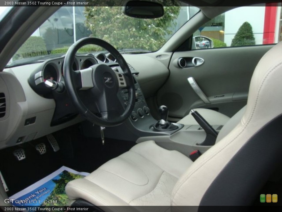 Frost Interior Photo for the 2003 Nissan 350Z Touring Coupe #54828916