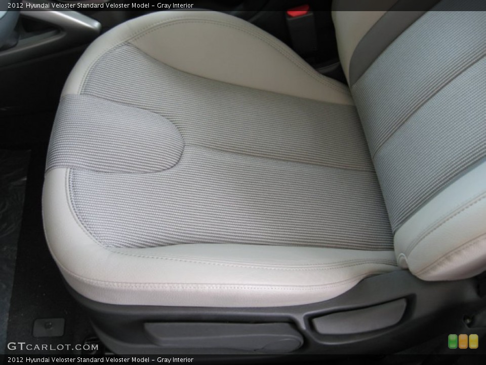 Gray Interior Photo for the 2012 Hyundai Veloster  #54829366